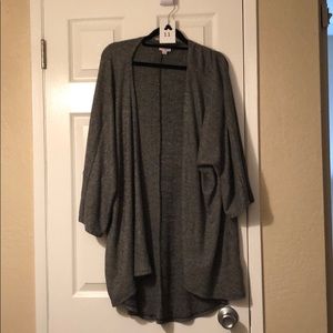 Grey heathered lindsey